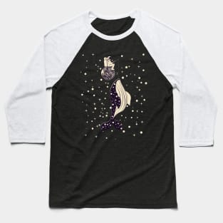 Spaceman catches whale Baseball T-Shirt